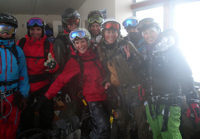 Skiing Craigieburn Valley We were almost blown off the mountain but had a great time
