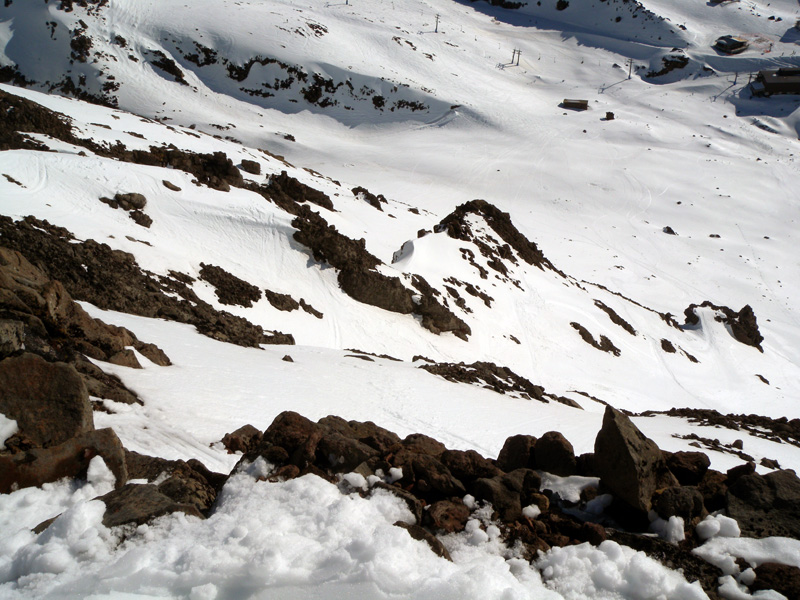 rocks_whakapapa Terrain at the "Policemen's" for the Export Gold Xtreme