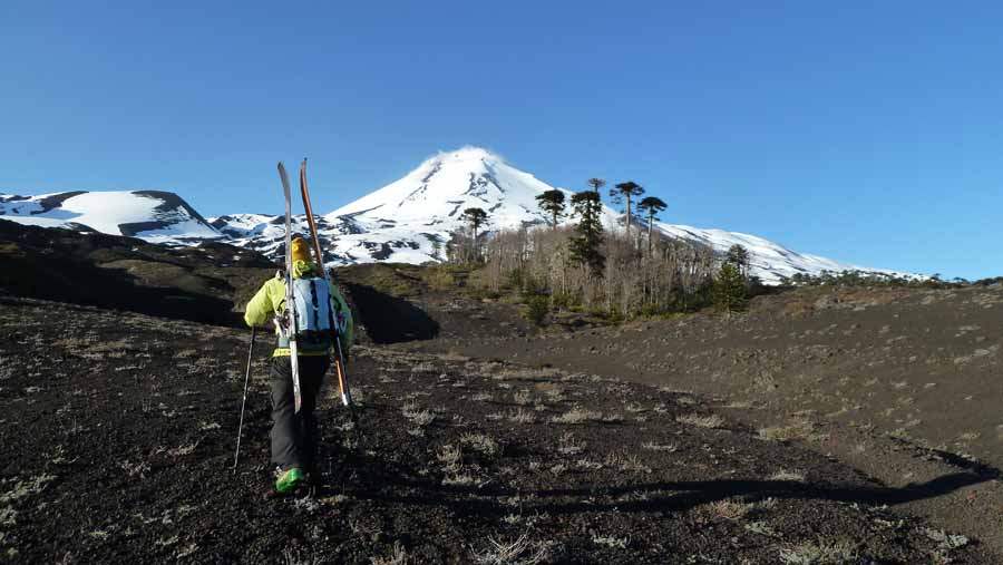 Hiking Llaima Volcano