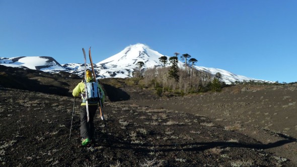 Hiking Llaima Volcano