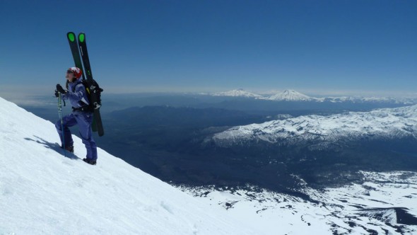 Climbing Llaima Volcano