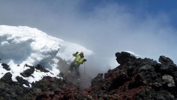 Niki summit Llaima Volcano