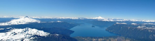 Lake Todo los Santos with Monte Tronador in the background