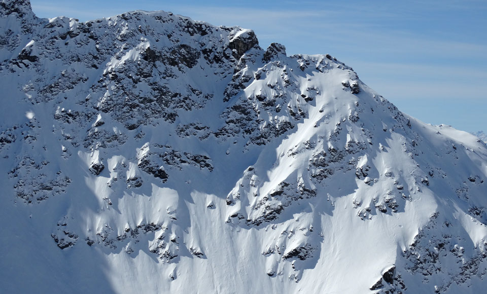 The "Mini Bec", the Verbier Xtreme women's venue