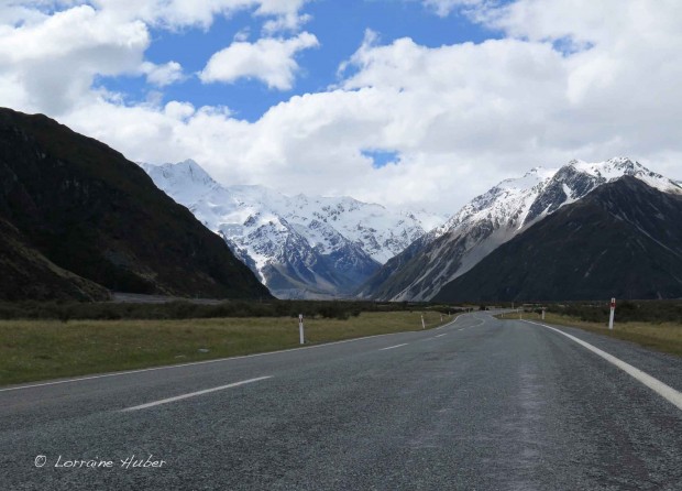 On our way to Aoraki/Mt. Cook National Park
