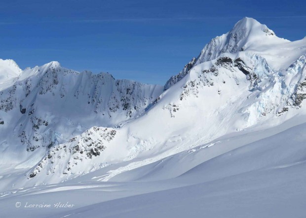 The mountains around the Tasman resemble Himalayan mountains