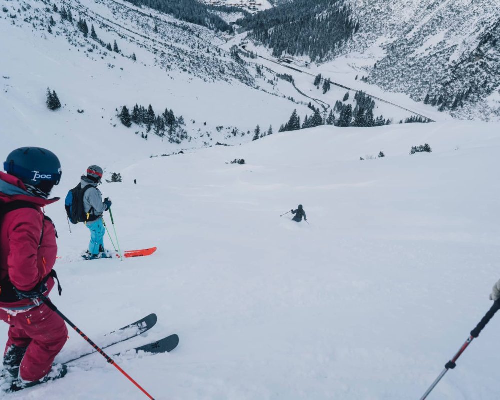 Korrektes Gruppenverhalten im alpinen Gelände